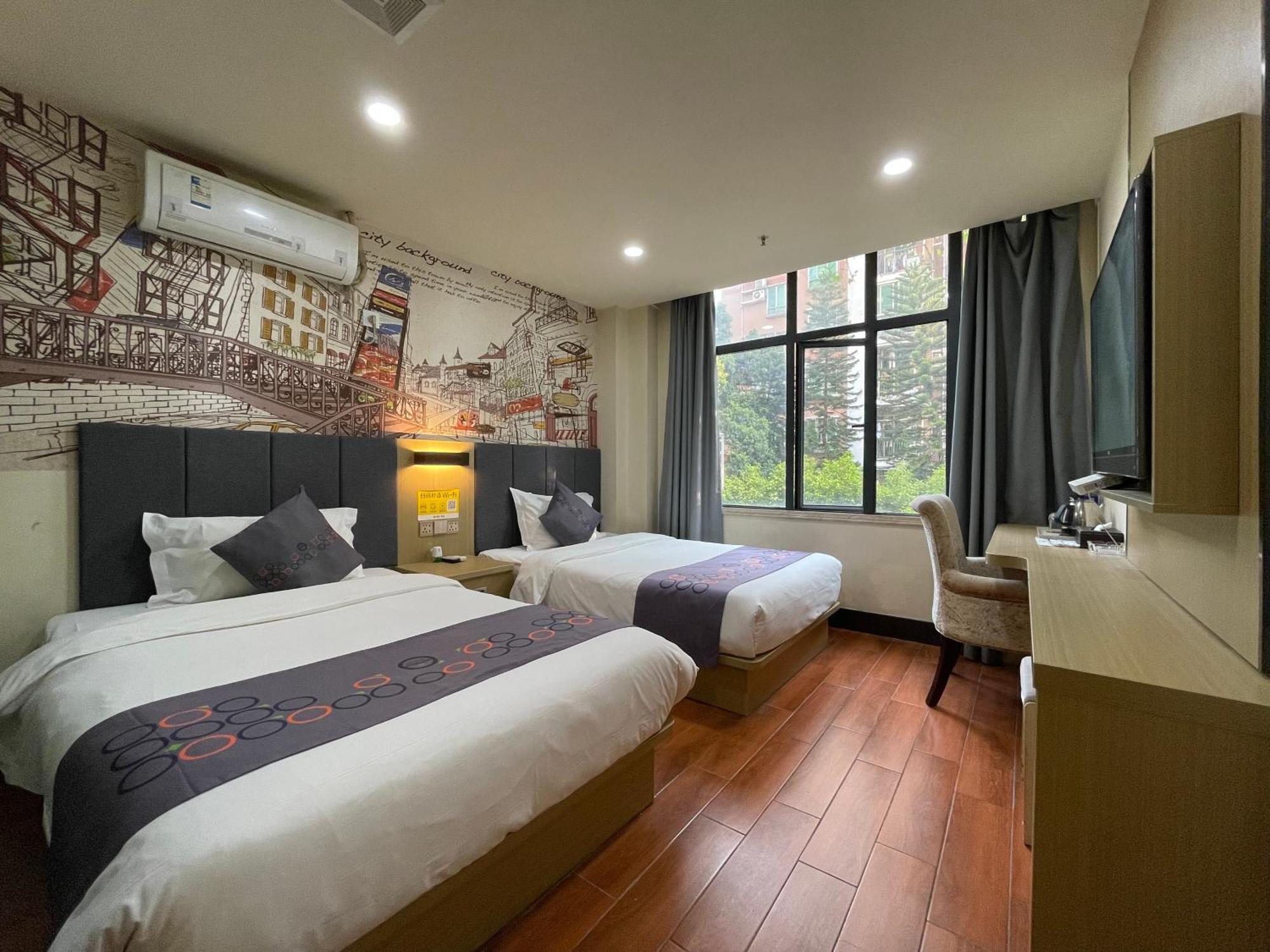 Emi Hotel Guangzhou International Convention And Exhibition Center Guangzhou Tower Branch Eksteriør billede