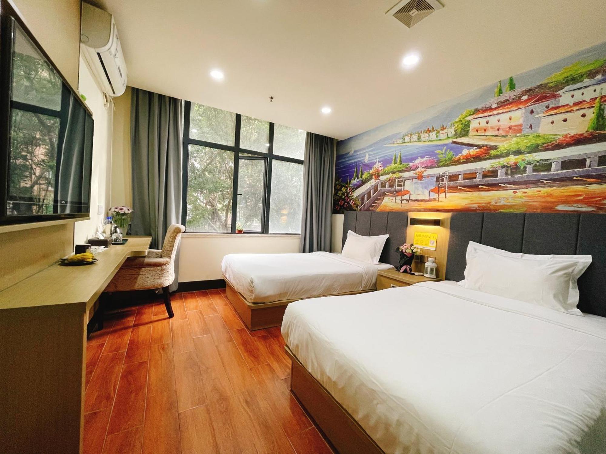 Emi Hotel Guangzhou International Convention And Exhibition Center Guangzhou Tower Branch Eksteriør billede